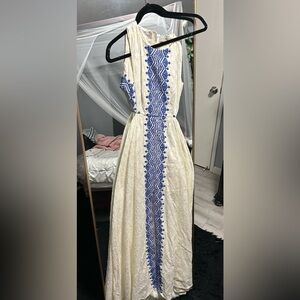 White ASOS midi dress size 4